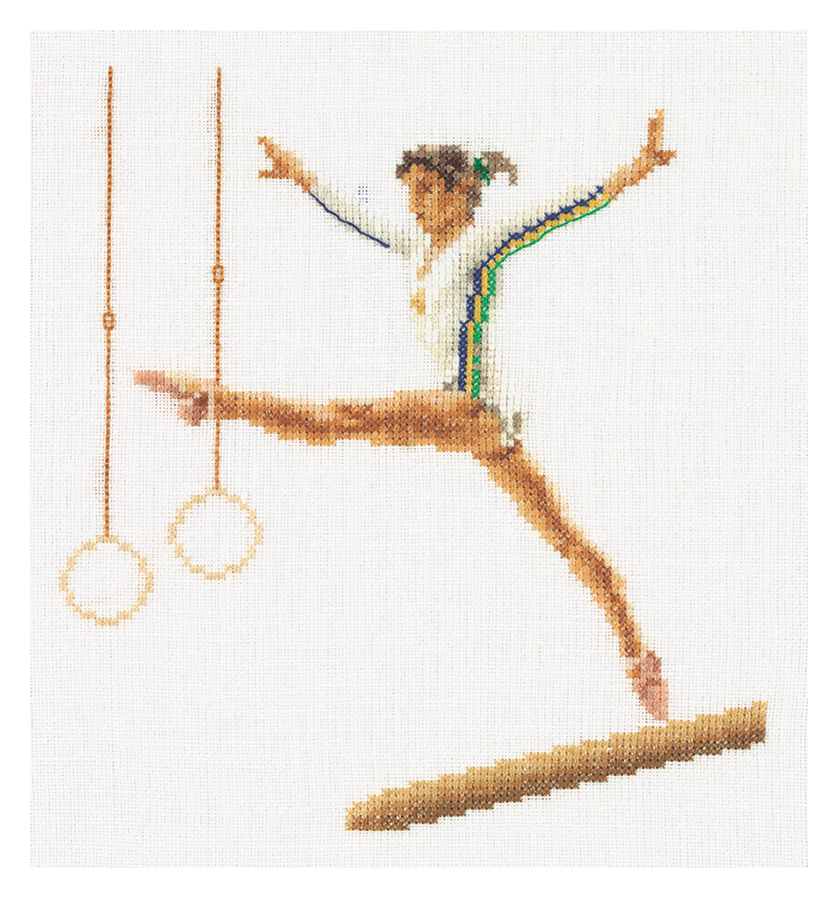 Gymnastics Cross Stitch Kit - Thea Gouverneur