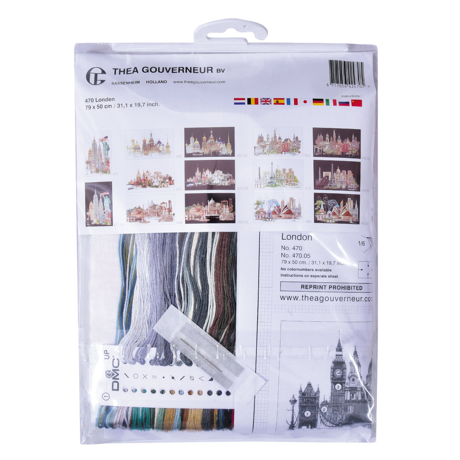 London - Linen - 36 - 470-Thea Gouverneur Since 1959
