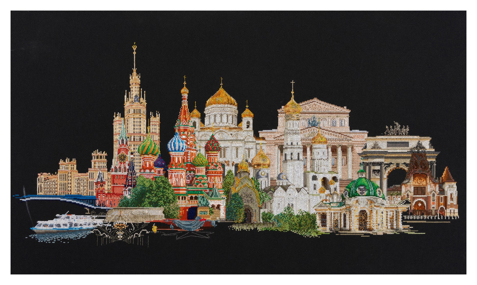 Moscow Russia - Aida Black - 18 - 510.05-Thea Gouverneur Since 1959