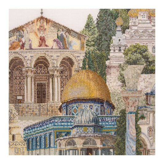 Jerusalem Israel - Linen - 36 - 533-Thea Gouverneur Since 1959