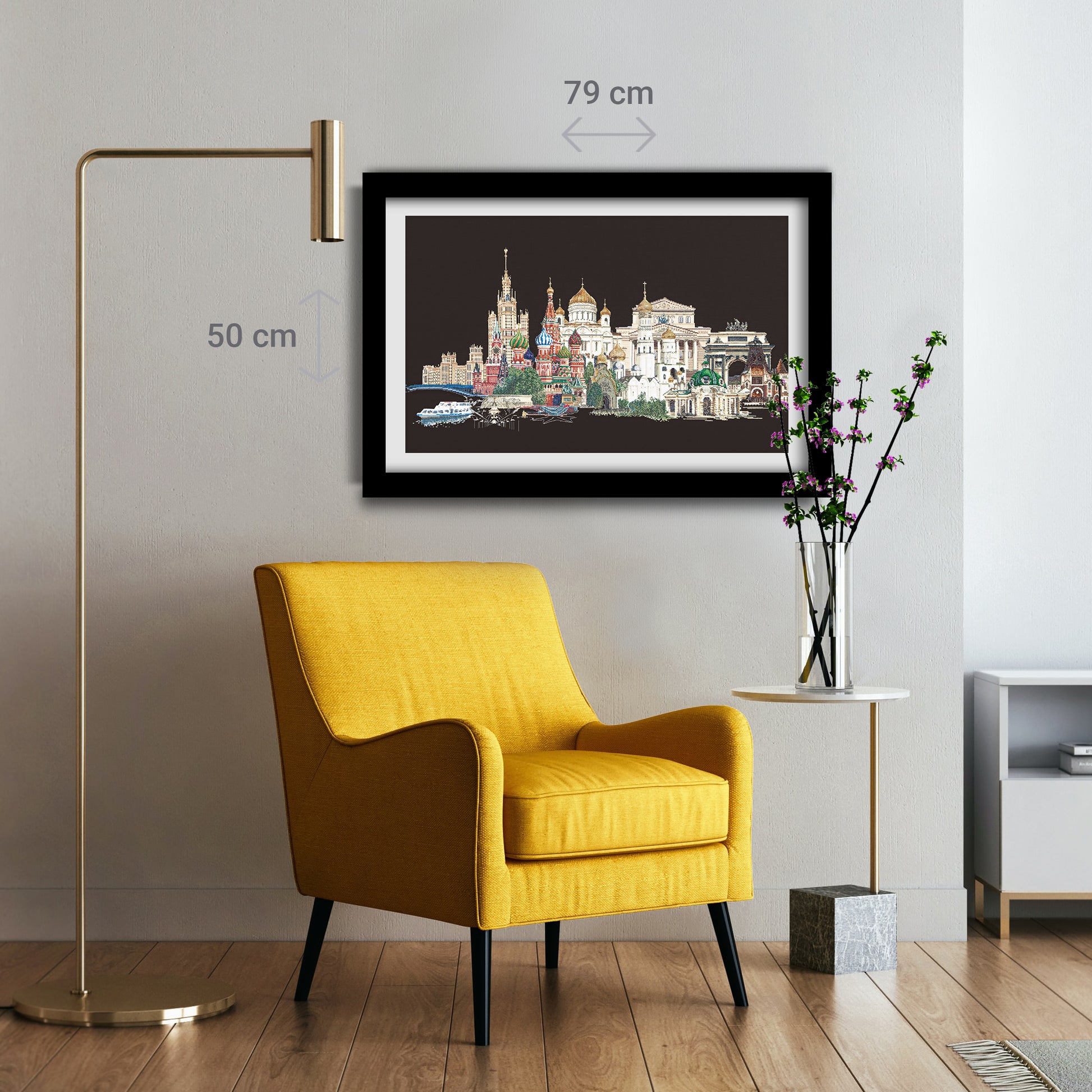 Moscow Russia - Linen - 36 - 510-Thea Gouverneur Since 1959