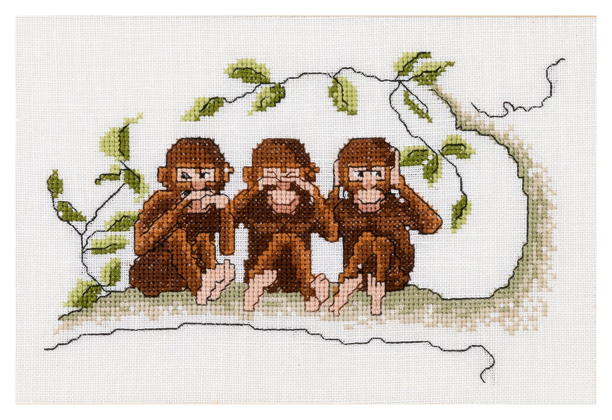 Three Wise Monkeys - Aida - 16 - 1031A-Thea Gouverneur Since 1959