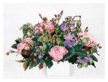Peonies - Aida - 16 - 1080A