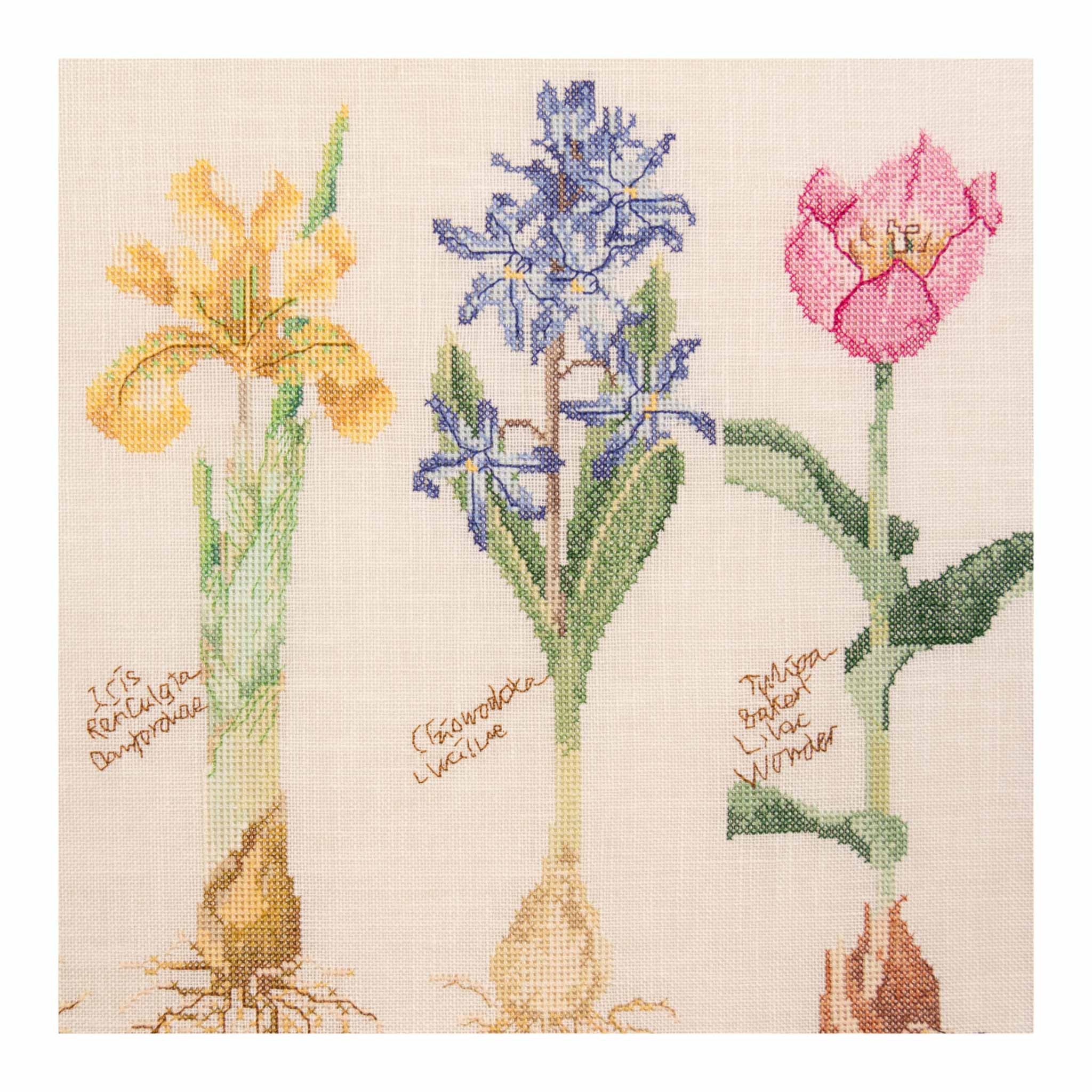 Thea Gouverneur Cross Stitch Kits Flower Collection