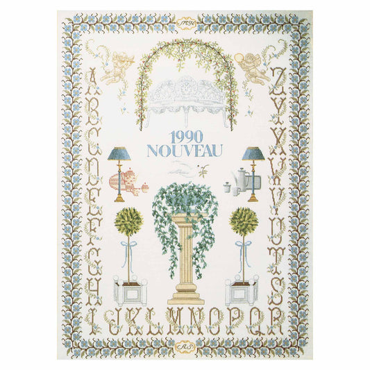 Counted Cross Stitch Kit Alphabet Sampler 