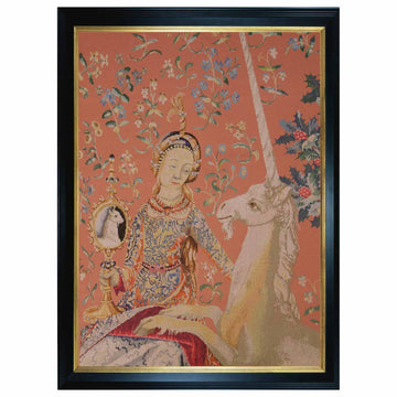 Counted Cross Stitch Kit Lady & Unicorn - Terra Jobelan 27 Count