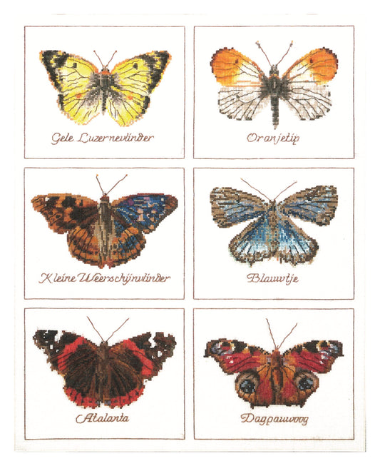 Butterflies - Linen - 32 - 2037