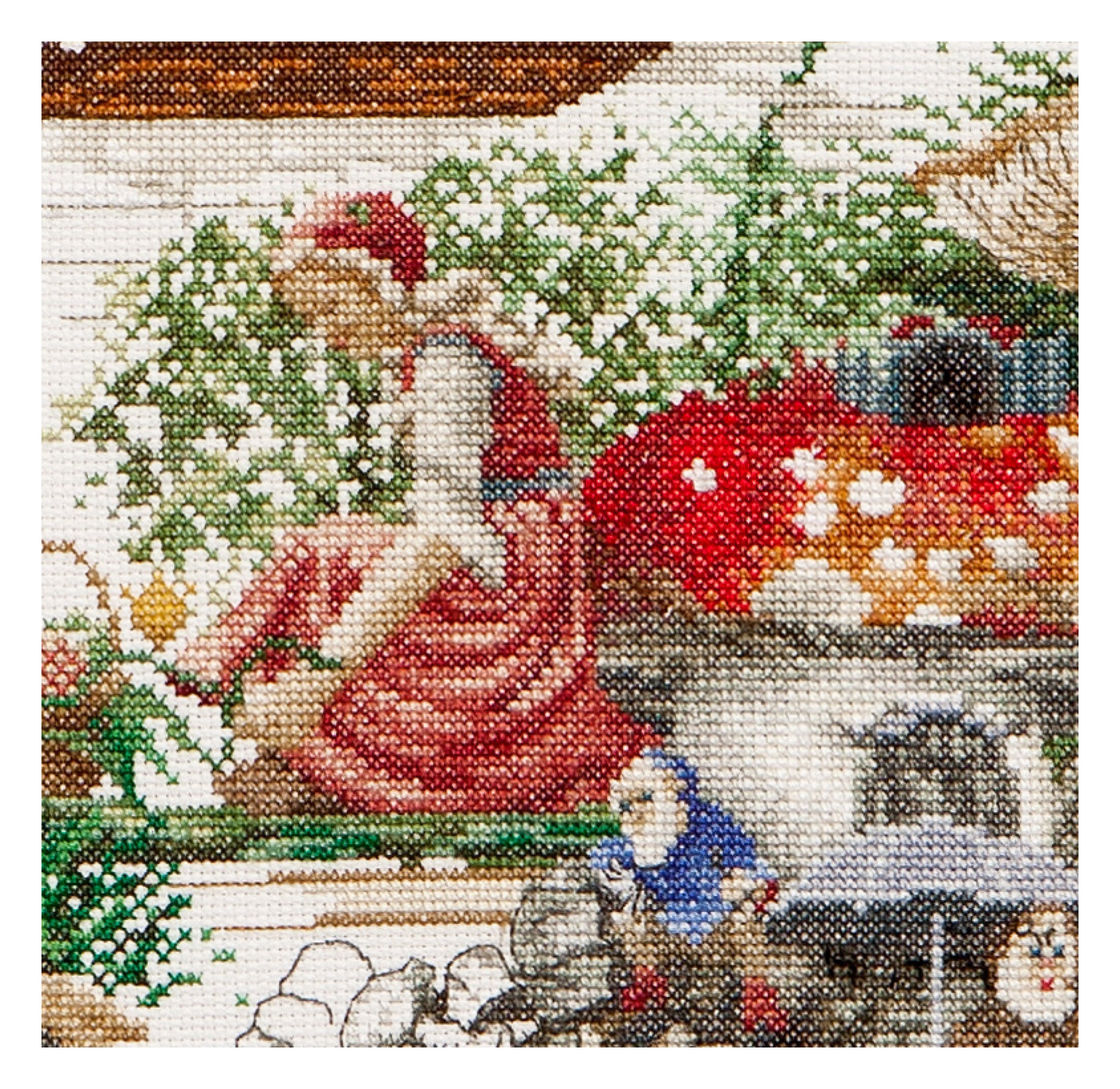 Counted Cross Stitch Kit Efteling Park - Linen 32 Count