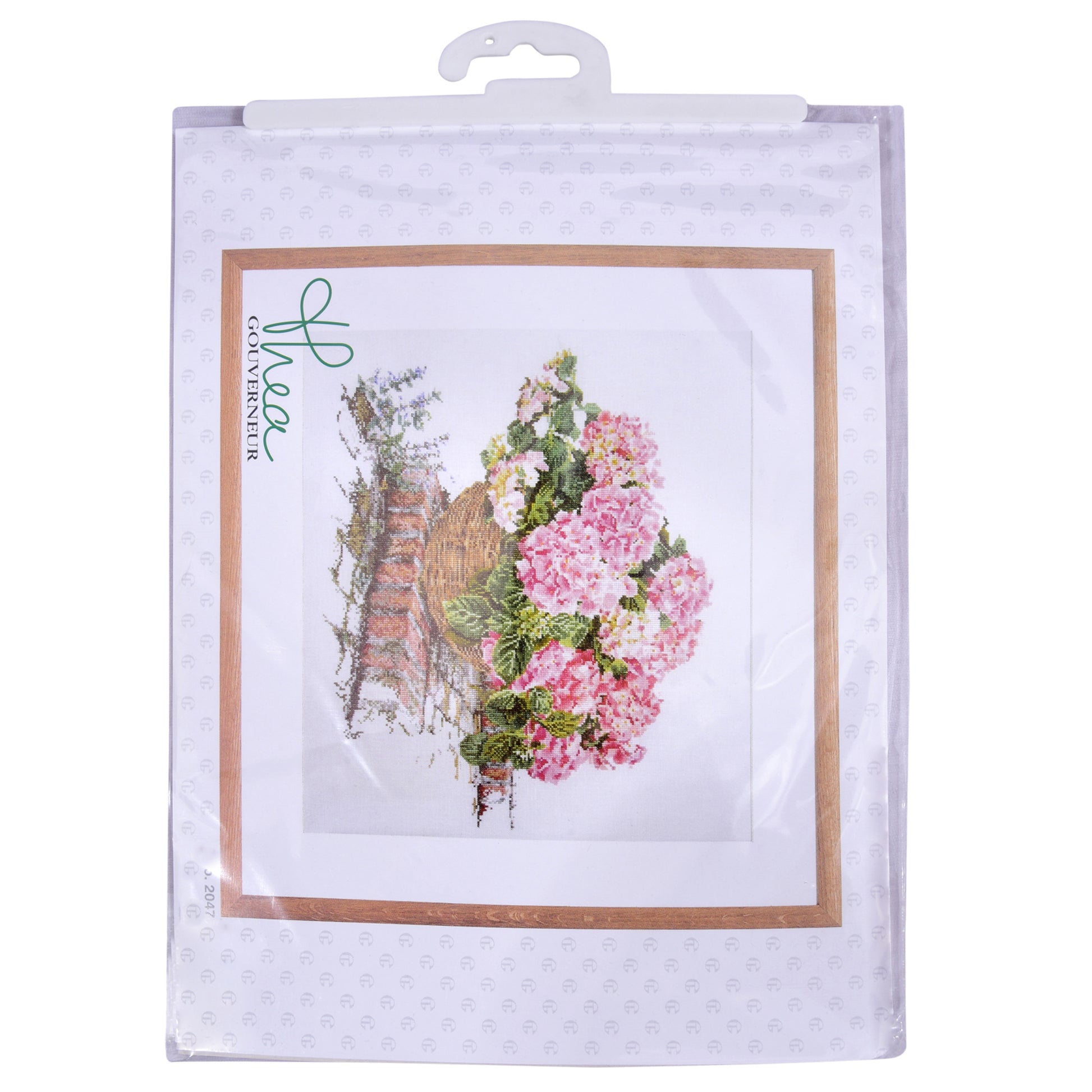 Pink Hydrangea - Aida - 16 - 2047A-Thea Gouverneur Since 1959