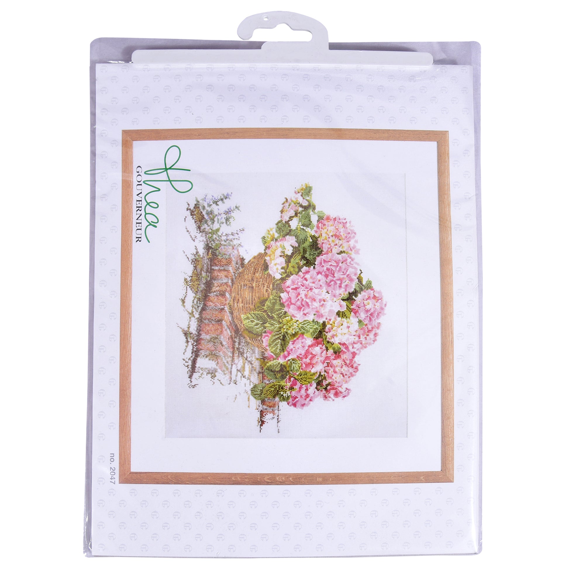 Pink Hydrangea - Linen - 32 - 2047-Thea Gouverneur Since 1959