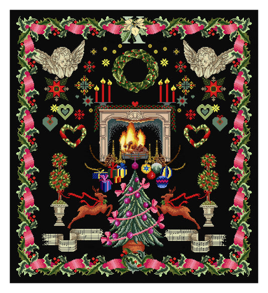 Christmas Design - Aida Black - 18 - 2077.05