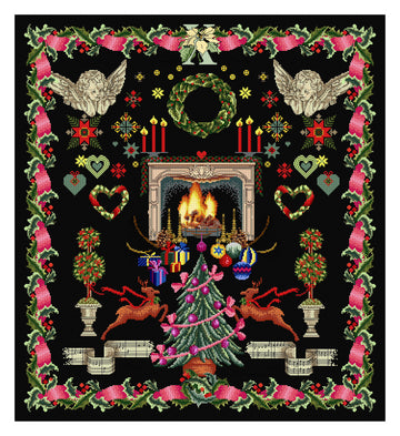 Christmas Design - Aida Black - 18 - 2077.05