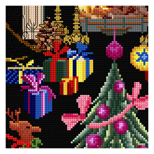 Christmas Design - Aida Black - 18 - 2077.05