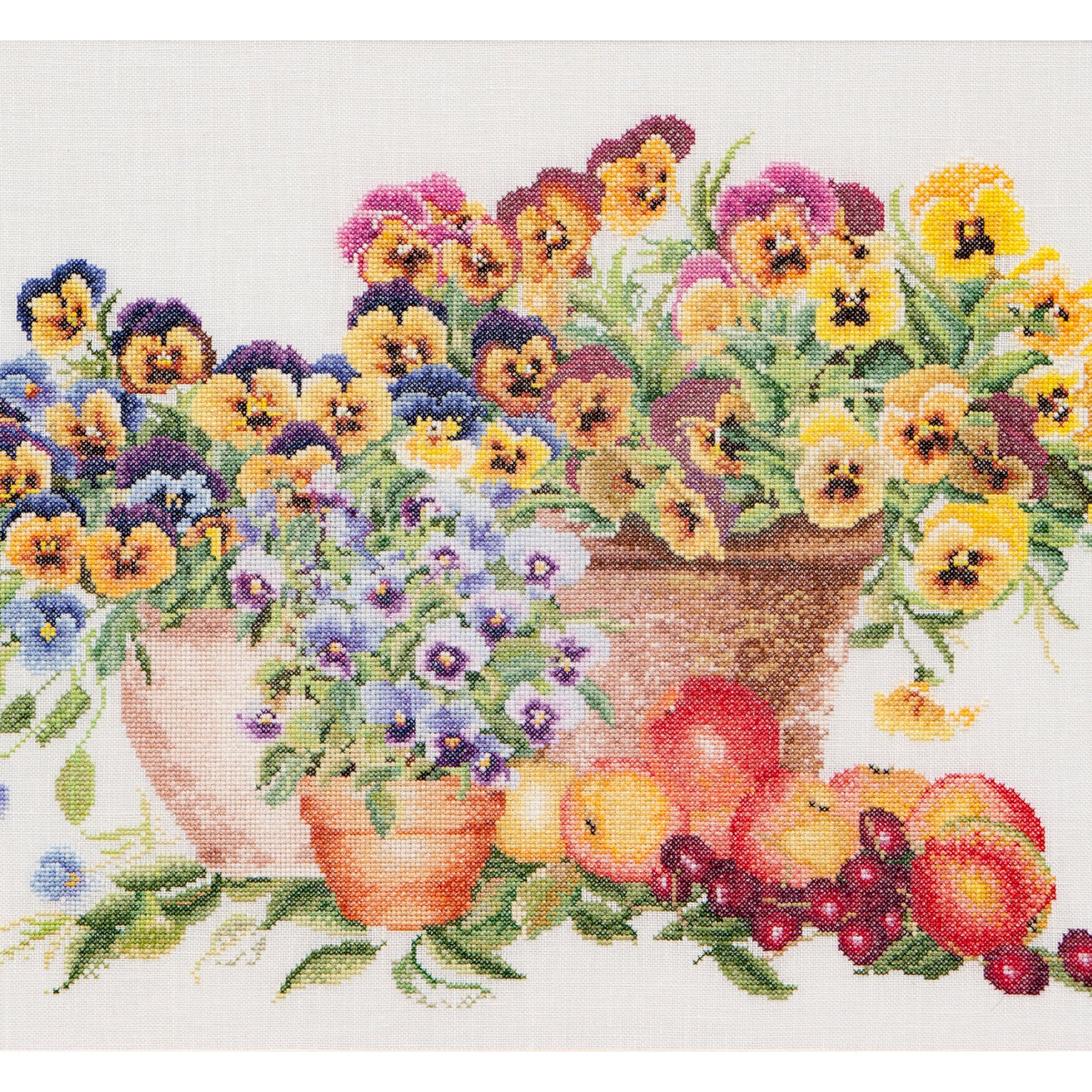 Pansies  - Aida - 16 - 2083A