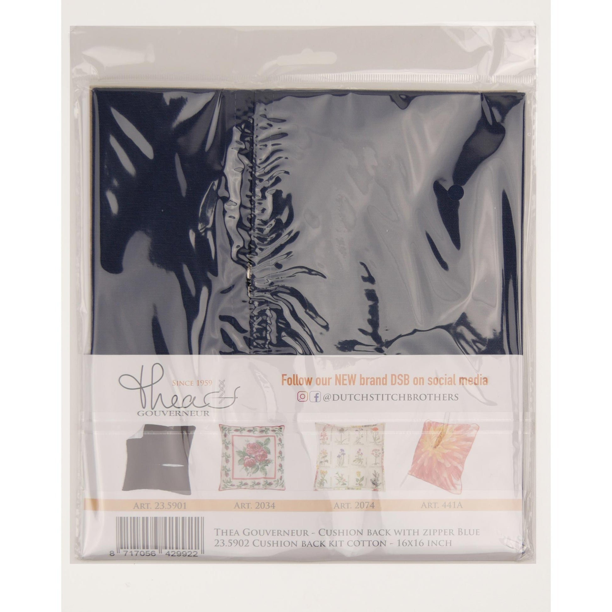 Packaged product with a zipper bag and decorative elements on a white background