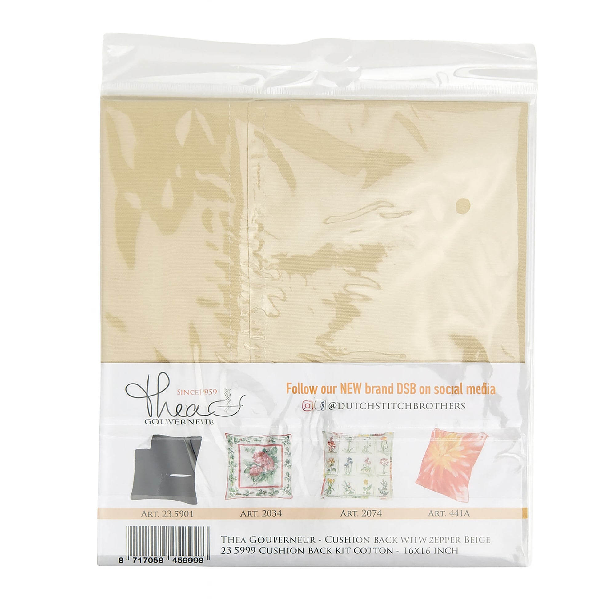 cushion back finishing kit package