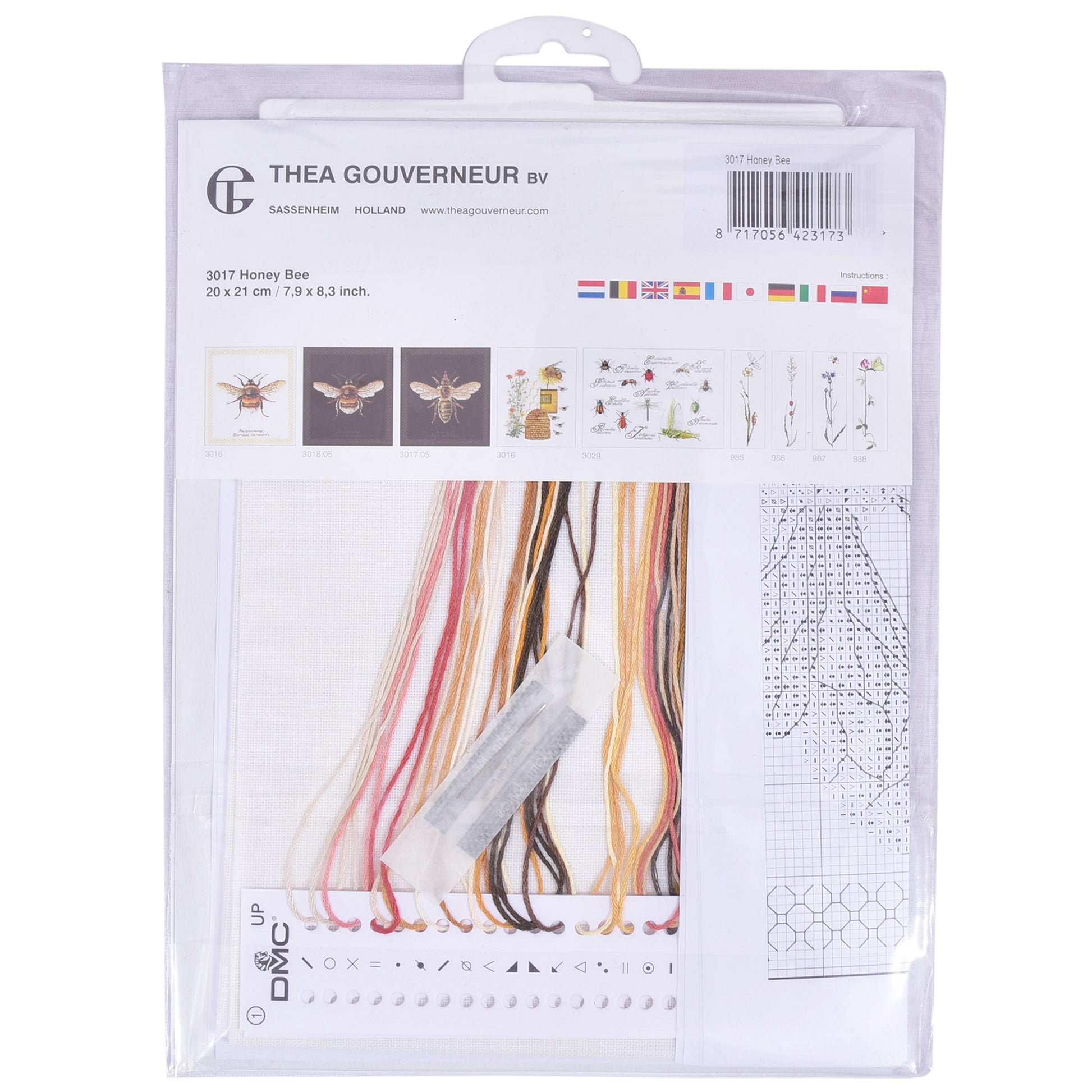 Honey Bee - Linen - 32 - 3017-Thea Gouverneur Since 1959