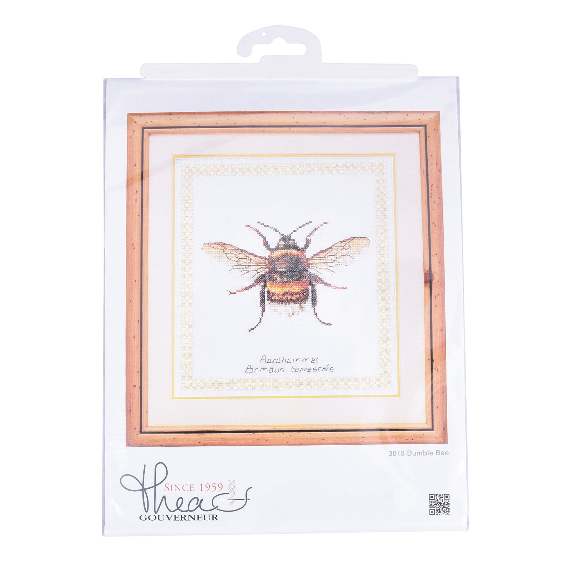 Packaged cross stitch kit Bee by Thea Gouverneur