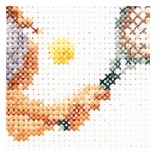 tennis play close up cross stitch