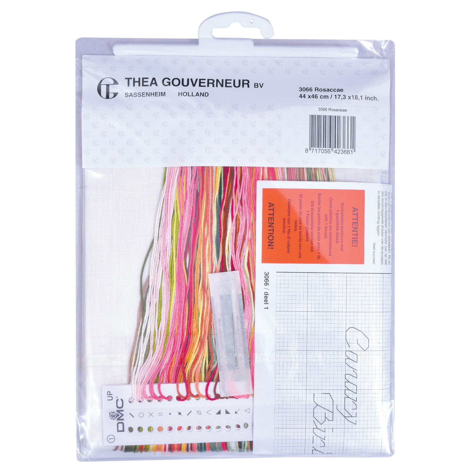 Rose Panel - Linen - 32 - 3066-Thea Gouverneur Since 1959