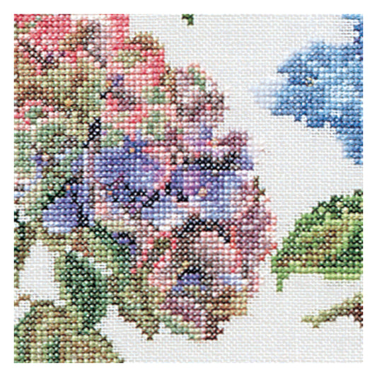 Hydrangea Panel - Aida - 16 - 3067A-Thea Gouverneur Since 1959