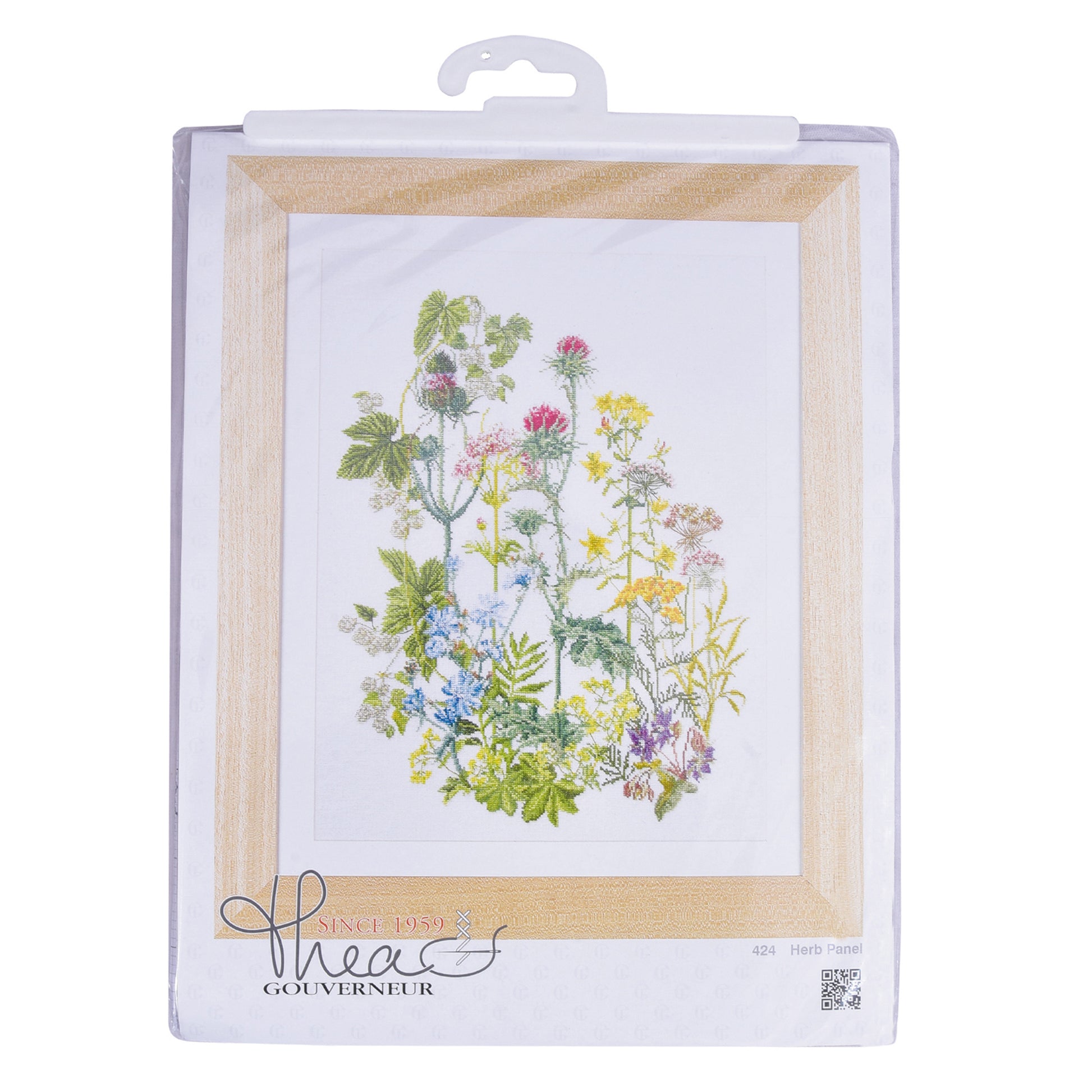 Herb Panel - Linen - 36 - 424-Thea Gouverneur Since 1959