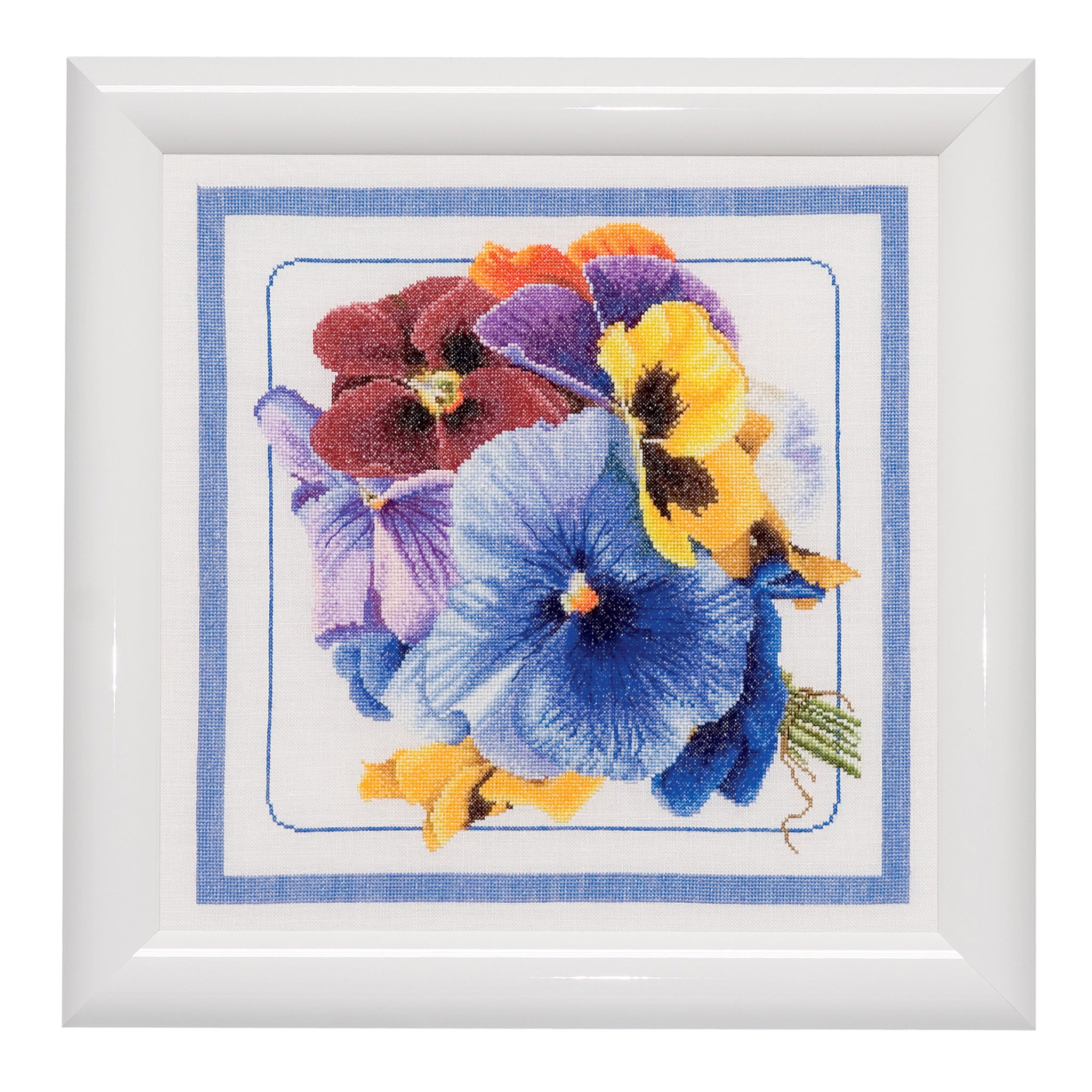 Pansies  - Aida - 18 - 435A