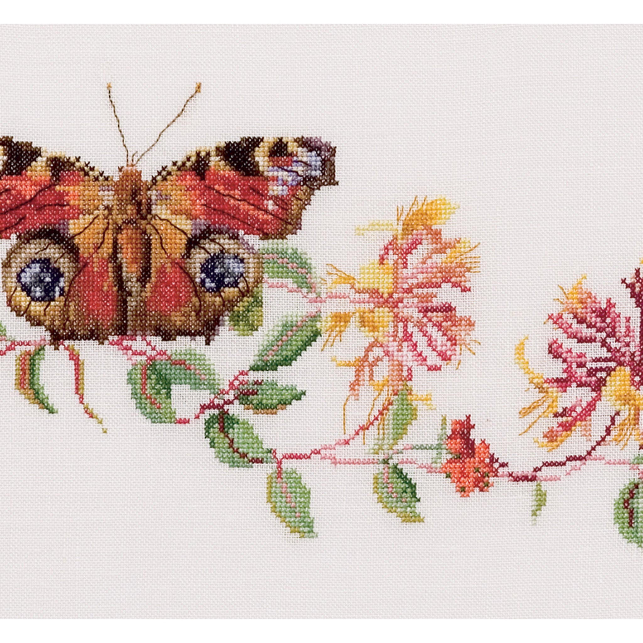 Butterfly-Kamperfoelie - Linnen - 36 count - 439