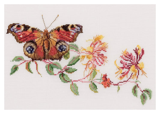 Butterfly-Kamperfoelie - Linnen - 36 count - 439