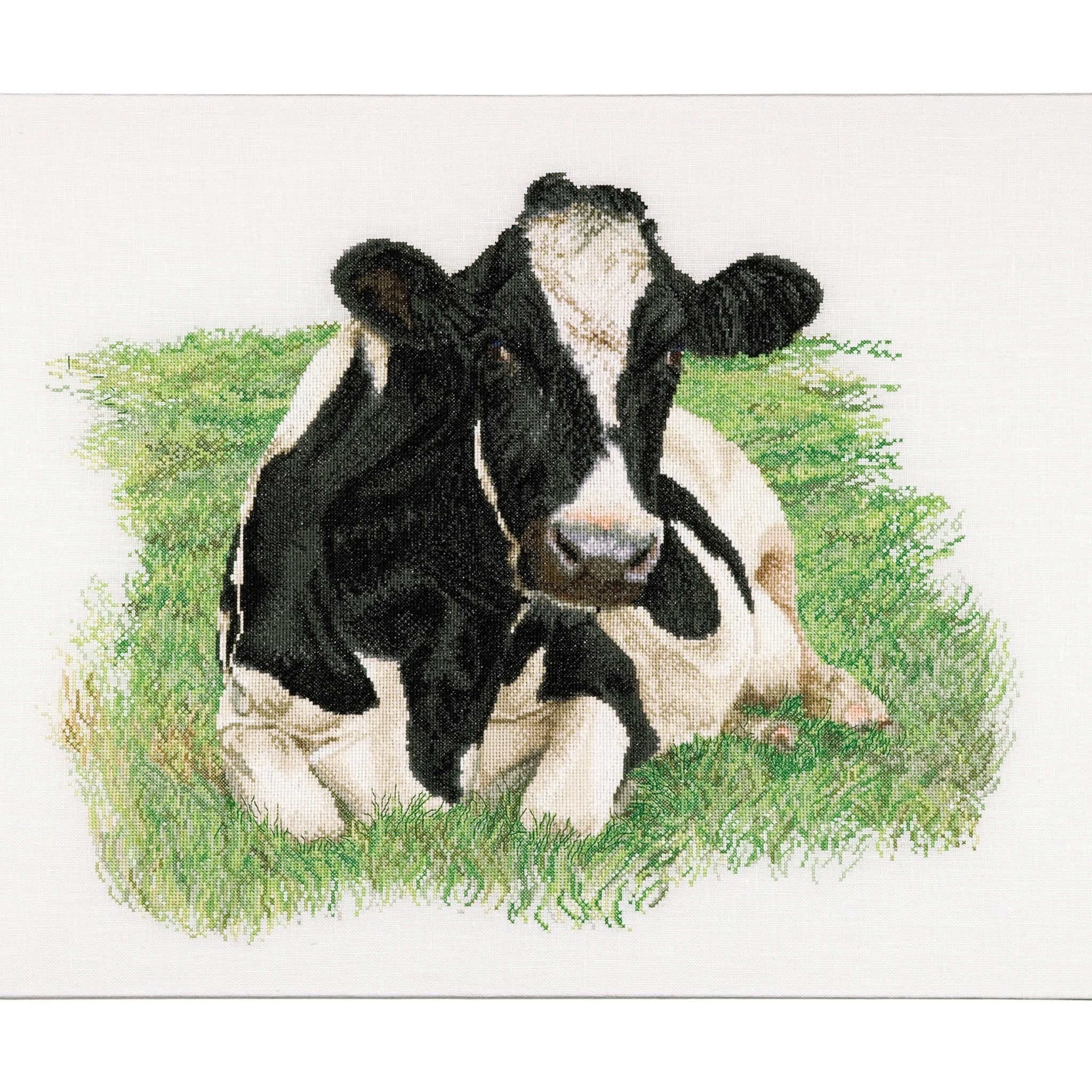 Cow (front) - Linen - 32 - 451-Thea Gouverneur Since 1959