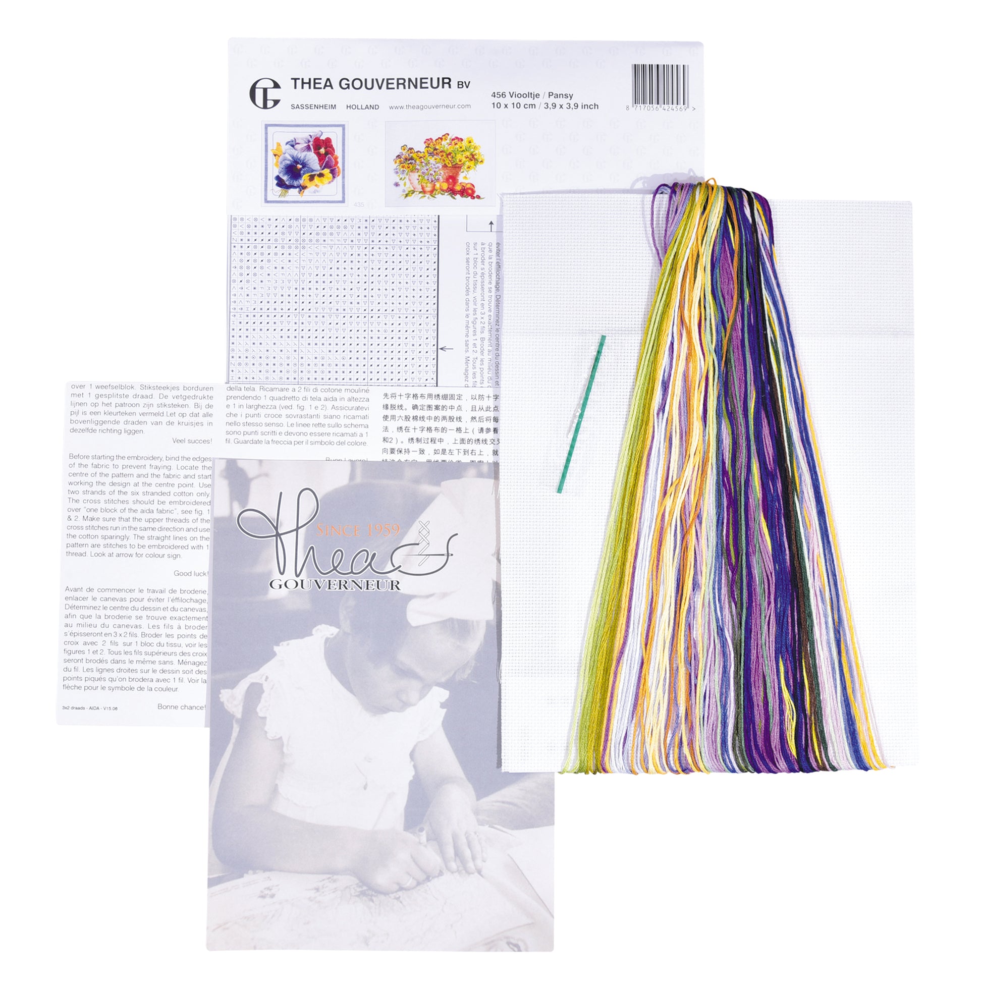 Pansy - Aida - 18 - 456A-Thea Gouverneur Since 1959