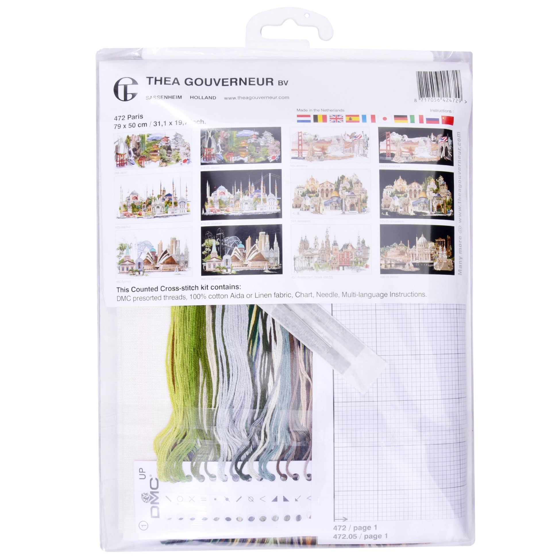 Paris - Linen - 36 - 472-Thea Gouverneur Since 1959