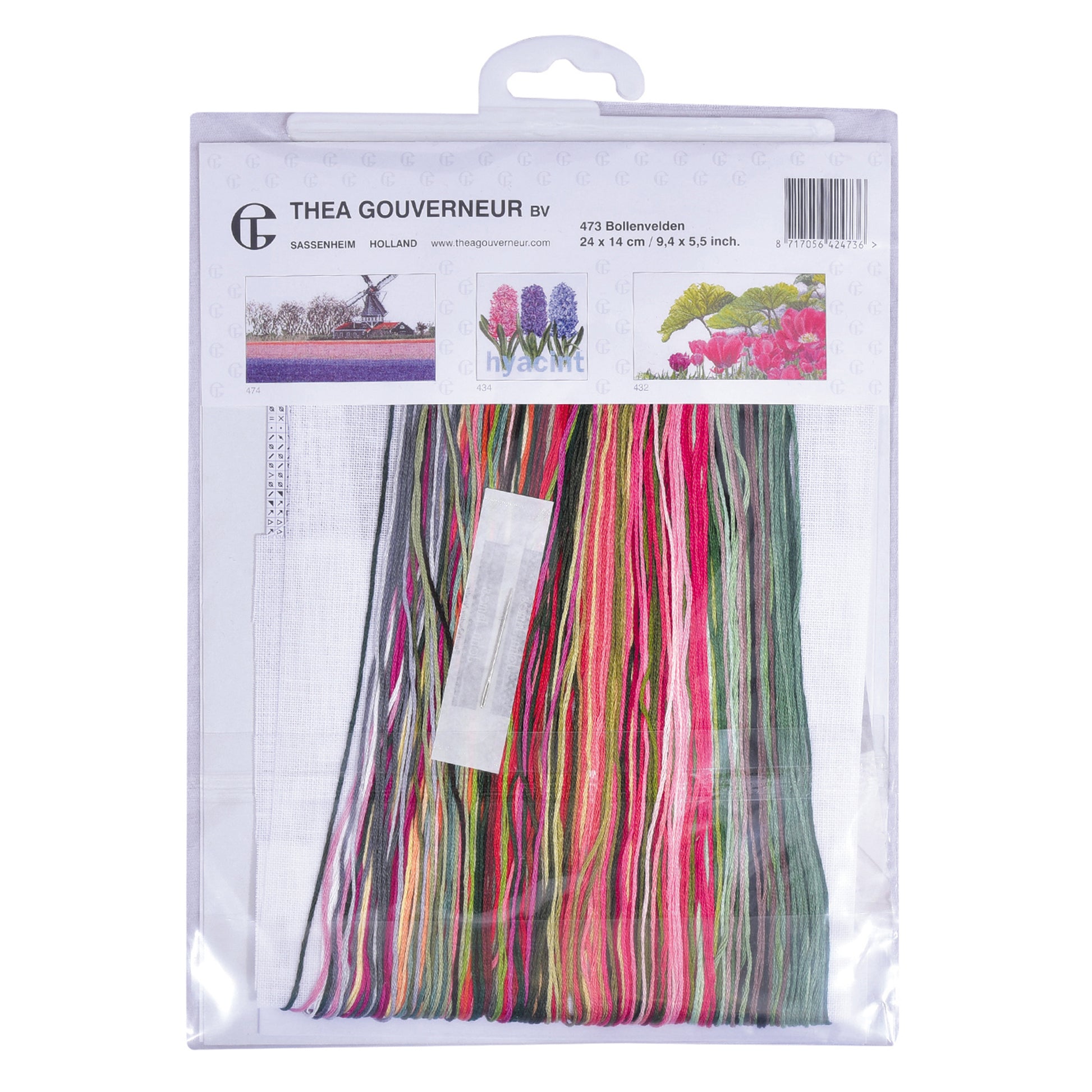 Bulbfield Tulips - Linen - 36 - 473-Thea Gouverneur Since 1959