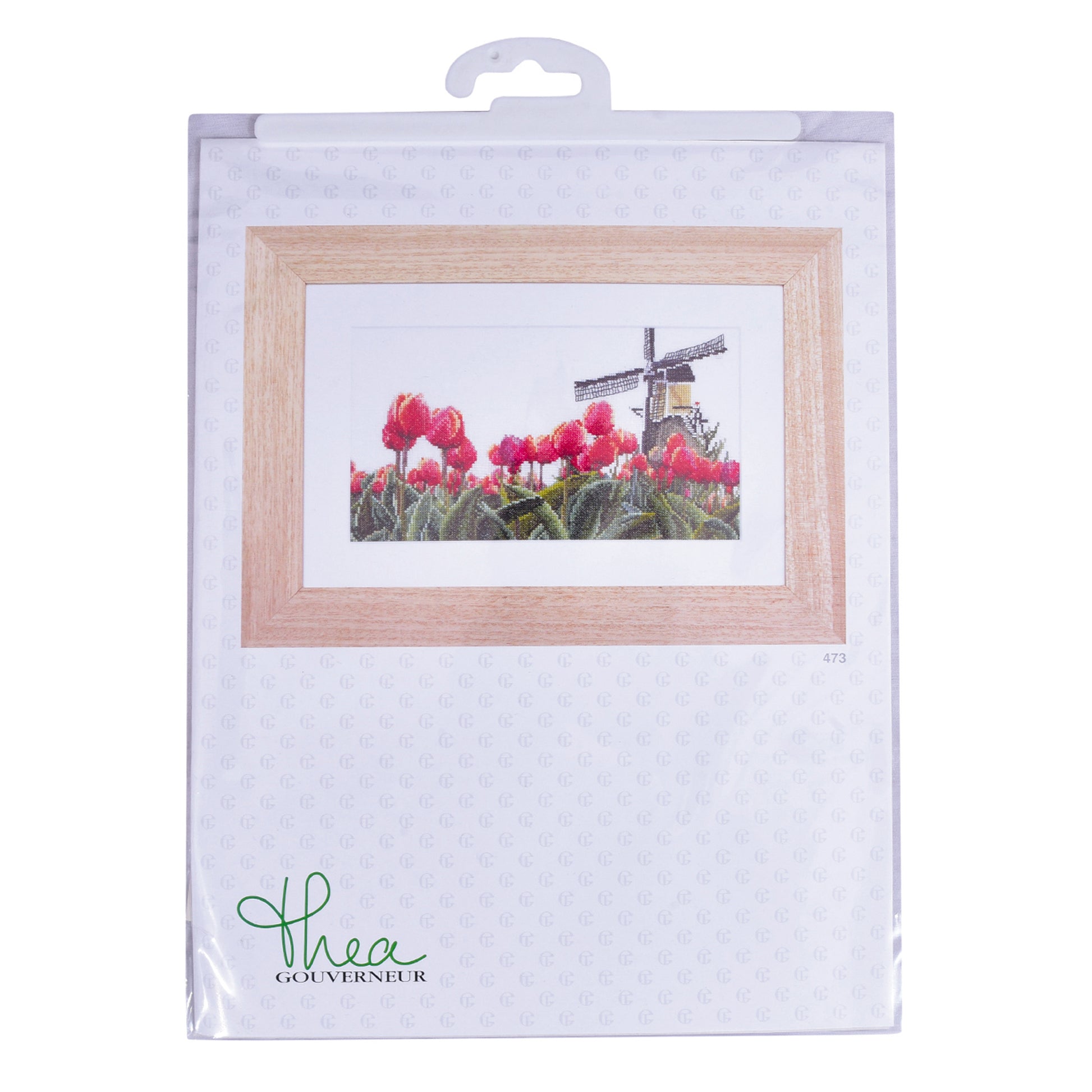 Bulbfield Tulips - Linen - 36 - 473-Thea Gouverneur Since 1959