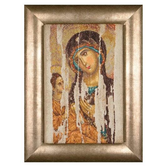 Counted Cross Stitch Kit Icon Mother of God