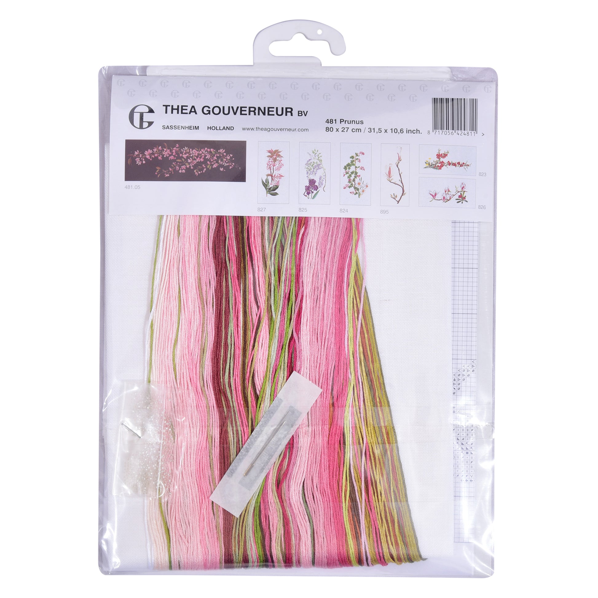 Japanese Blossom - Linen - 36 - 481-Thea Gouverneur Since 1959