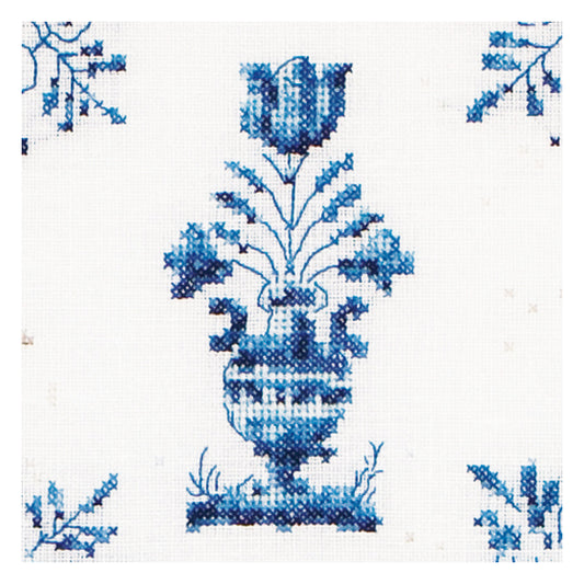 Antique Tiles Flower Vases - Aida - 18 - 483A