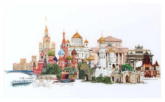 Moscow Russia - Linen - 36 - 510