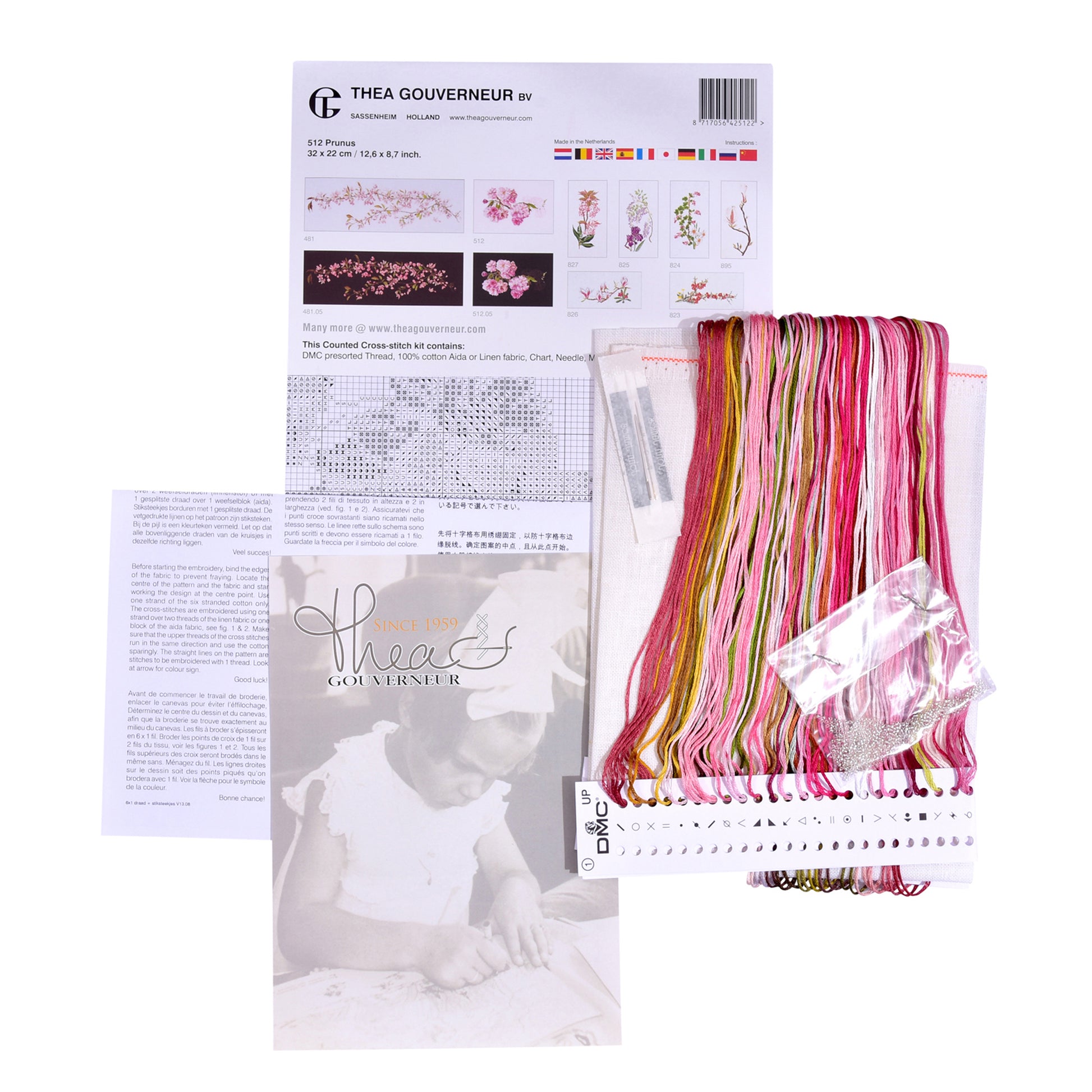 Prunus - Linen - 36 - 512-Thea Gouverneur Since 1959