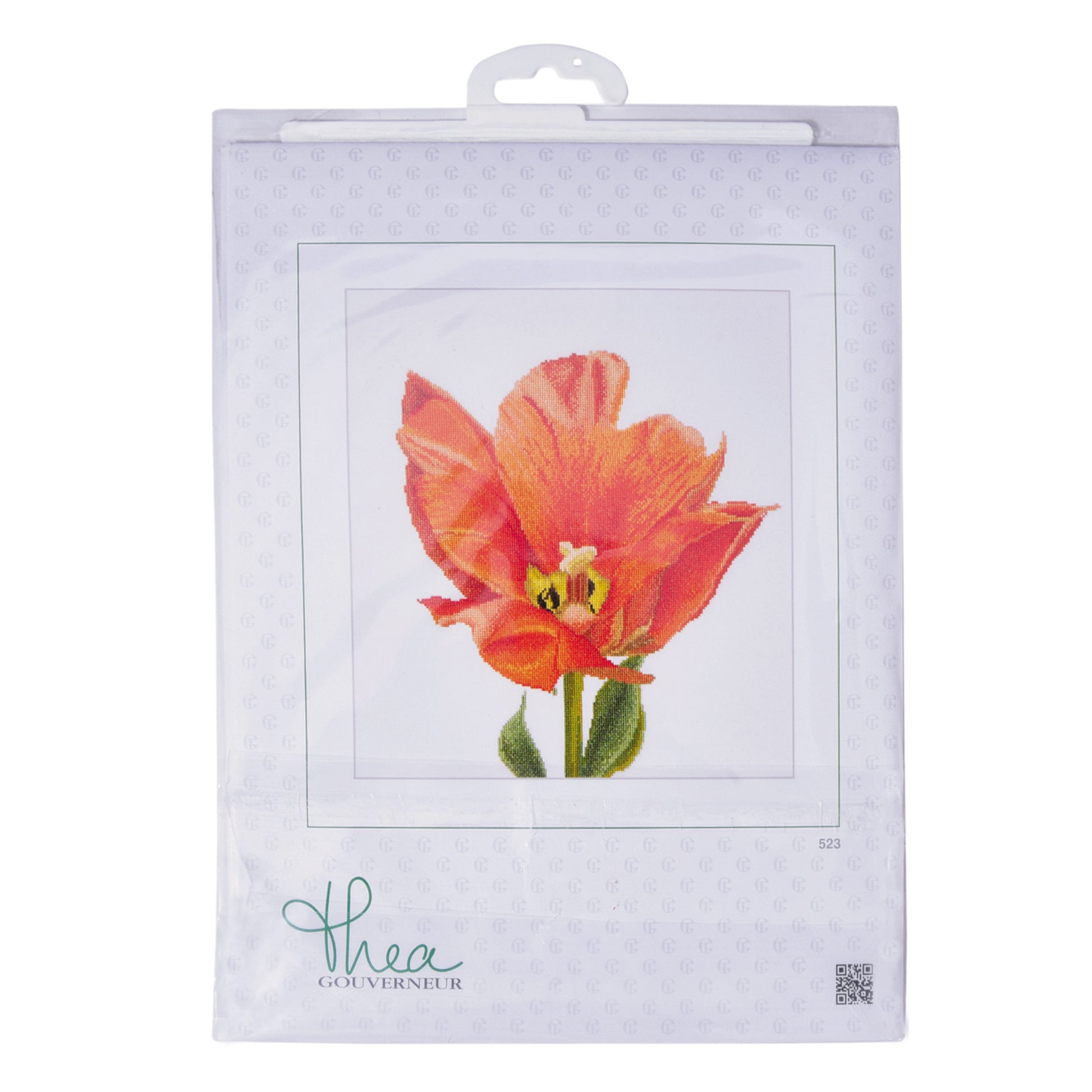 Orange Triumph Tulip - Linen - 32 - 523-Thea Gouverneur Since 1959
