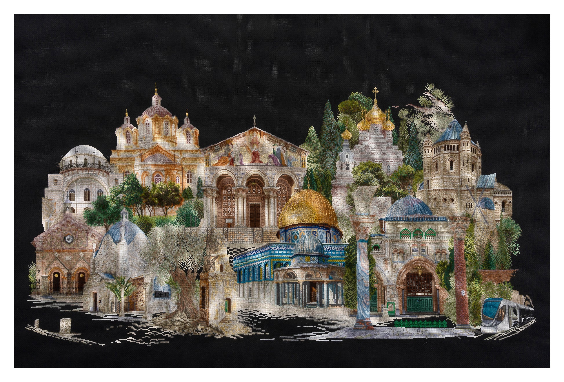 Jerusalem Israel - Aida Black - 18 - 533.05-Thea Gouverneur Since 1959