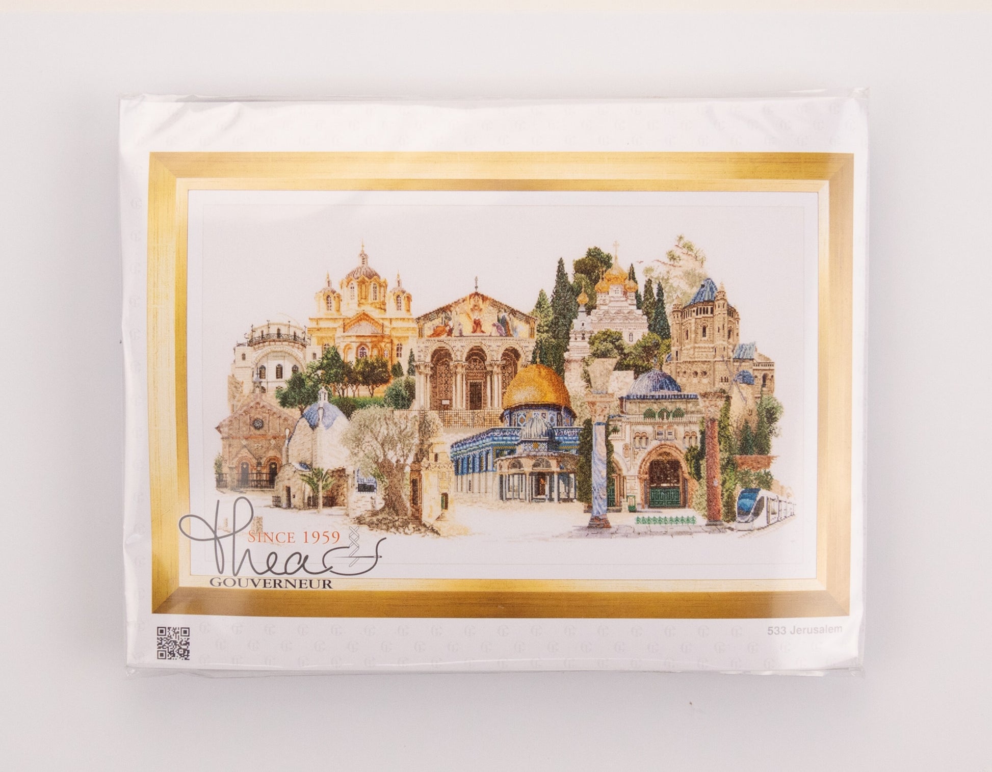 Jerusalem Israel - Aida - 18 - 533A-Thea Gouverneur Since 1959