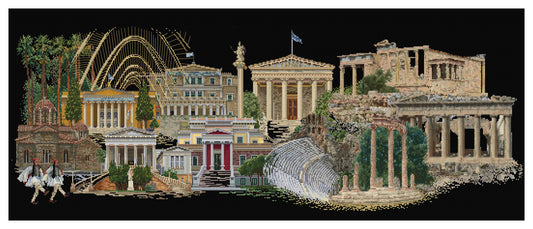 Athens Greece - Aida Black - 18 - 545.05