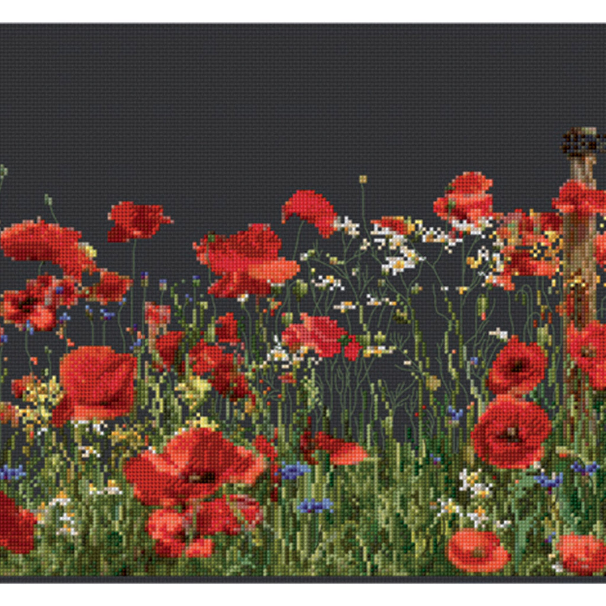 Poppies - Aida Black - 18 - 546.05