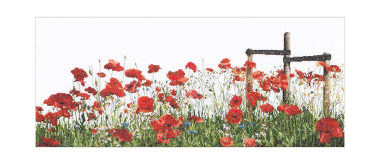 Poppies - Linen - 36 - 546