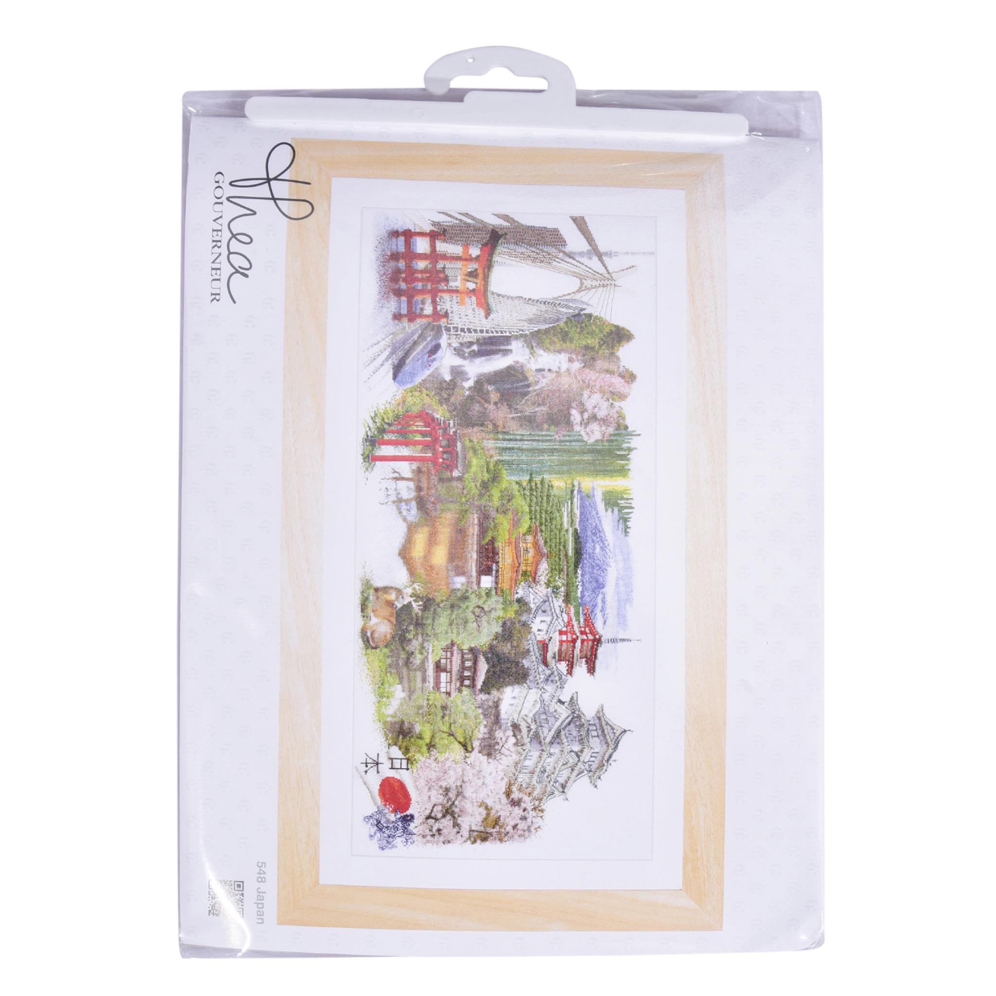 Counted Cross Stitch Kit Japan - Linen