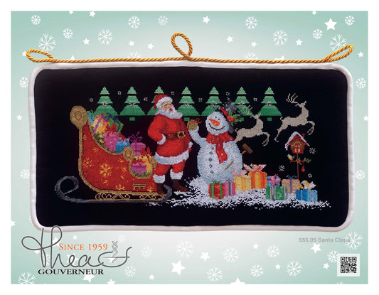 Santa Claus - Christmas - Aida Black - 16 - 555.05