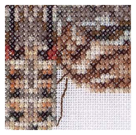 Sphinx moth - Linen - 32 count - 564