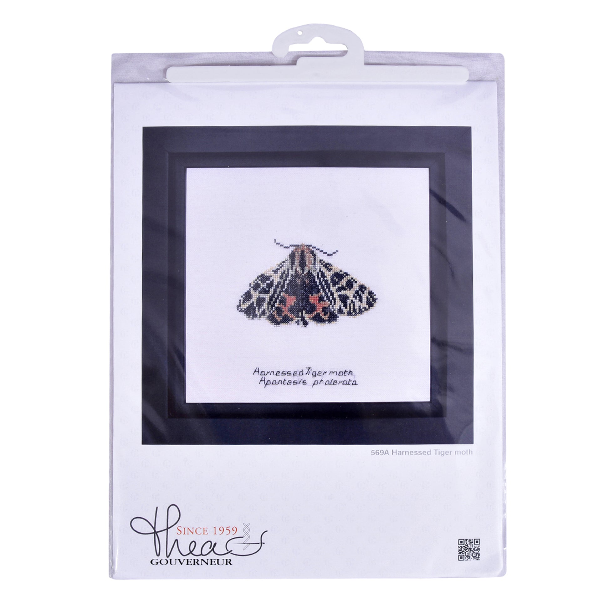Harnessed Tiger moth - Linen - 32 - 569-Thea Gouverneur Since 1959