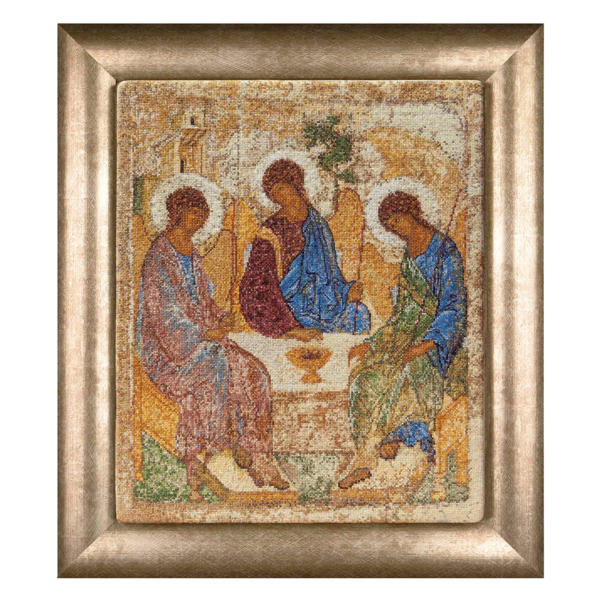 Counted Cross Stitch Kit The Holy Trinity - Aida 18 Count